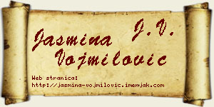 Jasmina Vojmilović vizit kartica